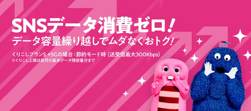 SNSデータ消費ゼロ！
