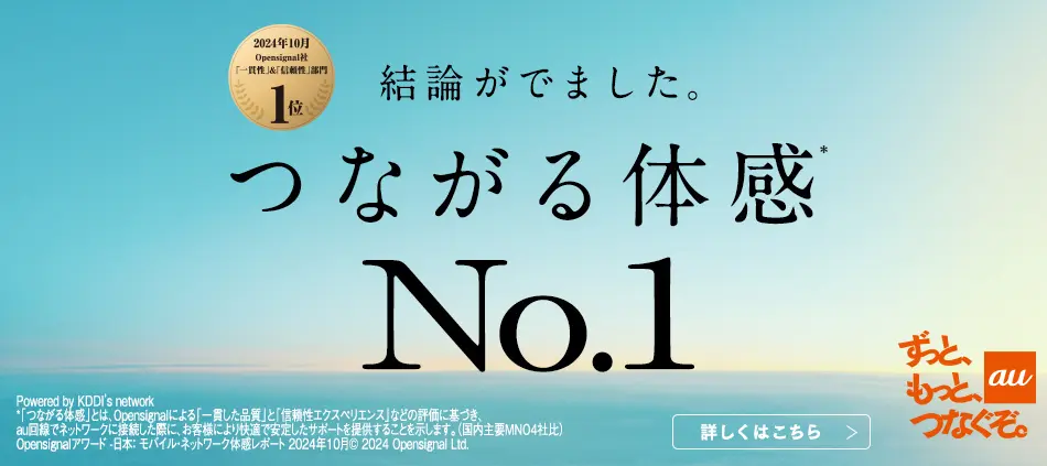 OpenSignal No.1訴求