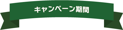 キャンペーン期間