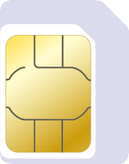 マルチSIM microのイラスト