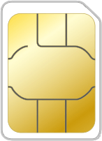 マルチSIM nanoのイラスト