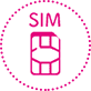 SIMのアイコン