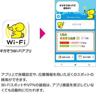 ギガぞうアプリ