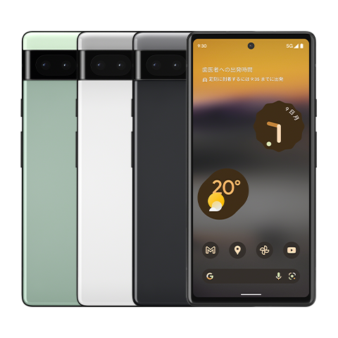 Google Pixel 6a Charcoal 128GB UQ mobile