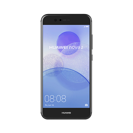 HUAWEI nova2  ブラック UQmobile版 SIMフリー端末