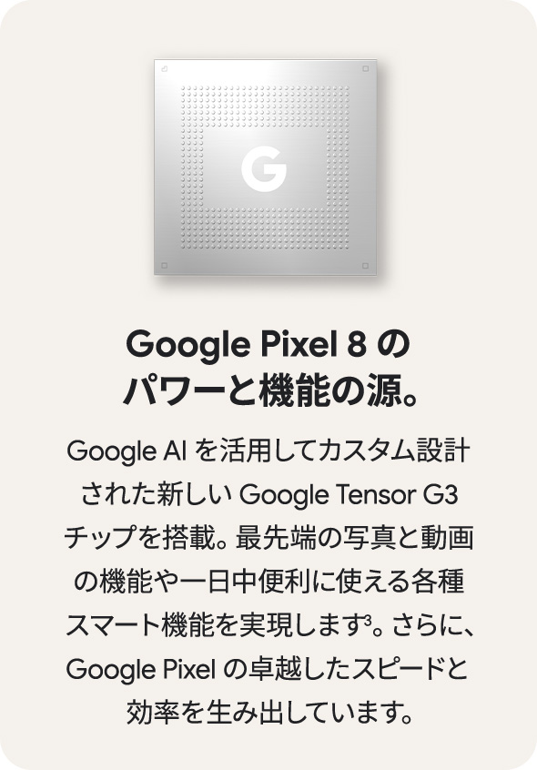 Google Pixel 8 128GB │ 格安スマホ/格安SIMはUQ mobile（モバイル