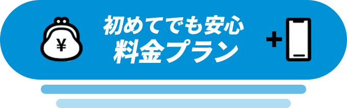 初めてでも安心 料金プラン