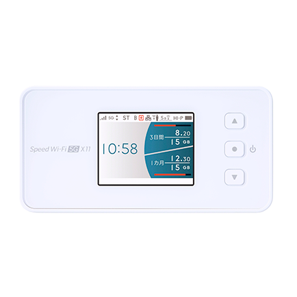 WiMAXモバイルルーター Speed Wi-Fi 5G X11