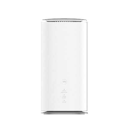 Speed Wi-Fi HOME 5G L13（ホワイト 正面）