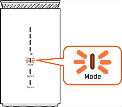 Speed Wi-Fi HOME 5G L12】通信モードの切り替え方法を教えてください